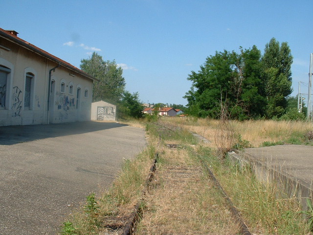 Raccordement de Givors-Canal - Branche vers Givors
Vue en direction de Lozanne

Juin 2002
