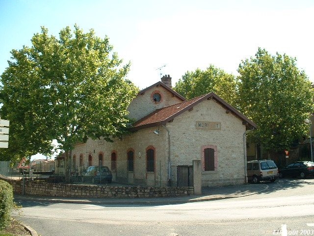 Gare de Mornant
Vue en direction de Mornant
Août 2003
