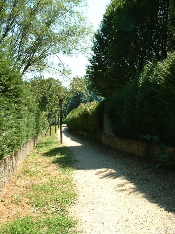 Plateforme � Lyon Saint-Just
Itin�raire pi�tonnier
Août 2003
