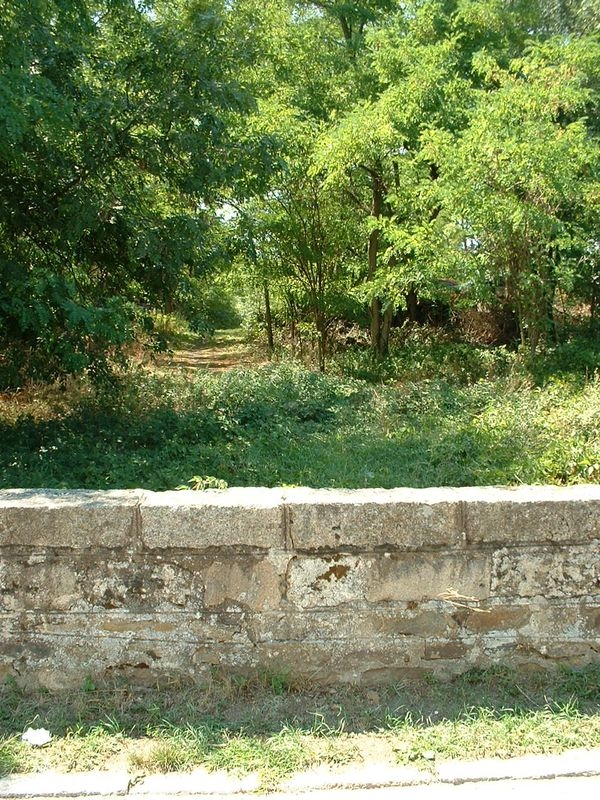Plateforme entre Francheville et Craponne
Vue en direction de Mornant
Août 2003
