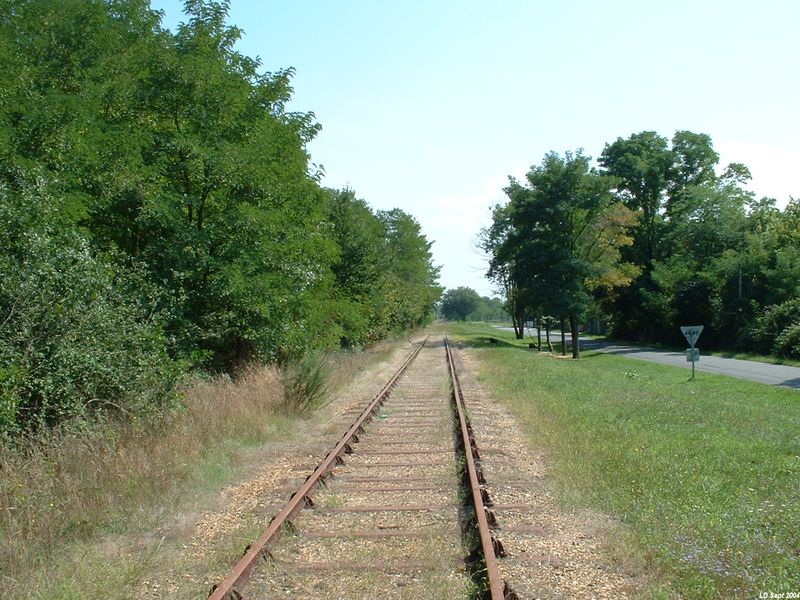 Peu avant Coutras
Vue en direction de Coutras
Septembre 2004
