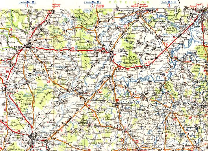 Carte de la ligne