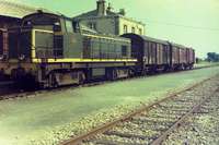 Desserte en gare de Concarneau en 1977 (Roland Bouchet)