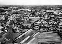 Vue aérienne d'Attignat