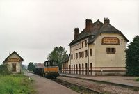 Desserte marchandises en mai 1999 à Saint-Pourçain-sur-Sioule (Olivier Wileczelek)